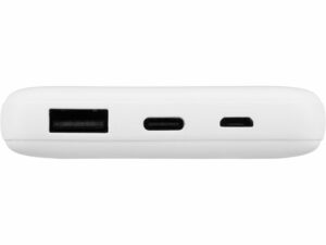 Внешний аккумулятор Powerbank C2, 10000 mAh, белый — изображение 4