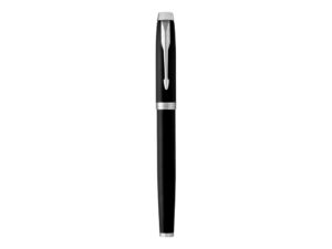 Ручка-роллер Parker IM Mat Black CT,стержень: F, цвет чернил: black, в подарочной упаковке. — изображение 2