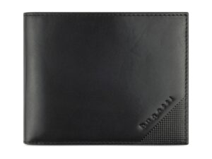 Портмоне BUGATTI Nobile, с защитой данных RFID, чёрное, воловья кожа/полиэстер, 12х2х9,5 см — изображение 2
