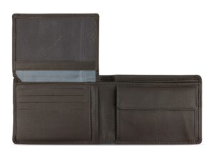 Портмоне BUGATTI Bomba, с защитой данных RFID, коричневое, кожа/полиэстер, 12,5х2х9 см — изображение 4