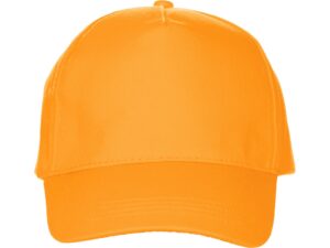 Бейсболка Мемфис 230 5-панельная, оранжевая — изображение 4