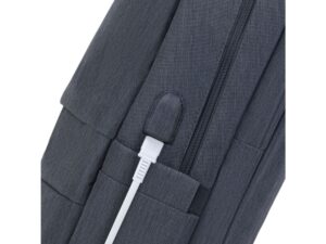 RIVACASE 7567 dark grey рюкзак для ноутубука 17.3 — изображение 16