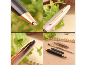 Шариковая ручка Waterman Carene De Luxe, цвет: Black/Silver, стержень: Mblue — изображение 7