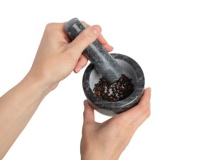 Ступка из натурального мрамора — изображение 10