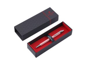 Ручка шариковая Pierre Cardin PRIZMA. Цвет - розовый. Упаковка Е — изображение 6