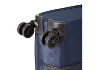 Чемодан TORBER Brosno, синий, нейлон 600D, 36,5 х 20 х 54 см, 32 л — изображение 9