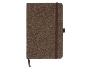 Блокнот из кофейных зерен А5 Coffee notes, твердая обложка, 80 листов 70 гр/м2 белой бумаги, кофейный — изображение 2