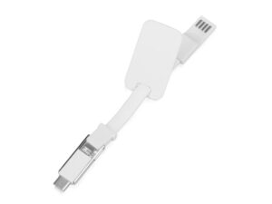 Зарядный кабель 3-в-1 Charge-it, белый — изображение 4