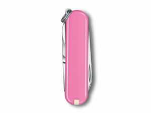 Нож-брелок VICTORINOX Classic SD Colors Cherry Blossom, 58 мм, 7 функций, розовый — изображение 3
