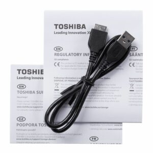 Внешний диск Toshiba Canvio, USB 3.0, 1Тб, черный — изображение 4