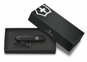 Нож перочинный VICTORINOX Spartan Onyx Black, 91 мм, 12 функций, чёрный, со шнурком в комплекте — изображение 7