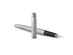 Перьевая ручка Parker Jotter Stainless Steel CT, Mblue — изображение 4