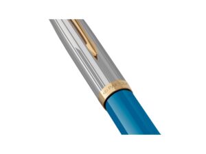 Шариковая ручка Parker 51 Premium Turquoise GT стержень: M, цвет чернил: black, в подарочной упаковке. — изображение 4