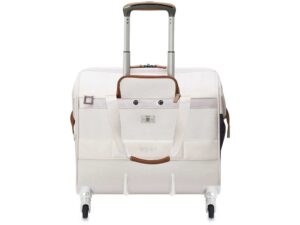 Сумка для перевозки животных DELSEY, CHATELET AIR 2.0,  на колесах, 42л, белый — изображение 4