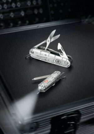 Офицерский нож Huntsman 91, прозрачный серебристый — изображение 2