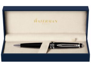 Шариковая ручка Waterman Expert 3, цвет: Black CT, стержень: Mblu — изображение 4