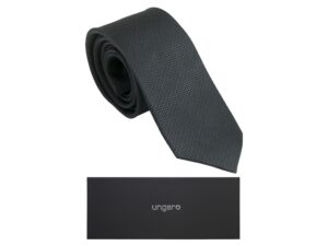 Шелковый галстук Uomo Dark Grey — изображение 4