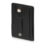 Картхолдер для телефона с держателем и защитой RFID Lokky, черный