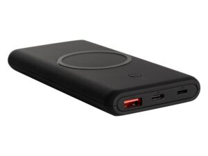 Внешний беспроводной аккумулятор c QC/PD Reload, 10000 mAh, черный (Р) — изображение 4