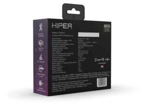 Беспроводные наушники HIPER TWS Mercury X14 (HTW-MX14) Bluetooth 5.1 гарнитура, Черный — изображение 9