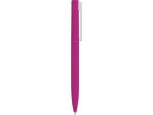 Шариковая ручка  Bright F Gum soft-touch, розовый — изображение 4