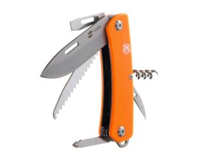Нож перочинный Stinger, 103 мм, 10 функций, материал рукояти: АБС-пластик (оранжевый) — изображение 3