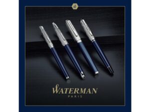 Шариковая ручка Waterman Expert22 SE deluxe Blue CT, стержень: M, цвет: Blue, в подарочной упаковке. — изображение 8