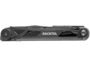 Нож-мультитул Rocktol 12 в 1, кожаный чехол, черный — изображение 2