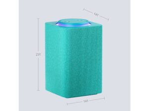 Умная колонка ЯНДЕКС Станция Макс с Алисой, с Zigbee, 65 Вт, цвет: бирюзовый (YNDX-00053TRQ) — изображение 4