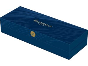 Шариковая ручка Waterman Expert Black, цвет чернил Mblue, в подарочной упаковке — изображение 6
