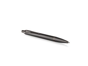 Шариковая ручка Parker IM Monochrome Black, стержень:M, цвет чернил: blue, в подарочной упаковке. — изображение 2
