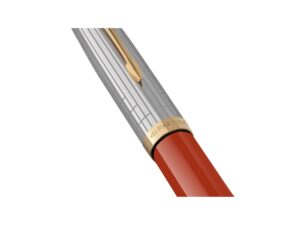 Шариковая ручка Parker 51 Premium Red GT стержень: M, цвет чернил: black, в подарочной упаковке — изображение 4