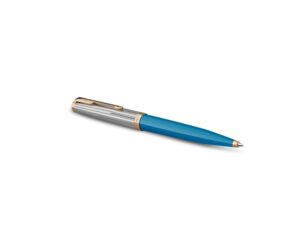 Шариковая ручка Parker 51 Premium Turquoise GT стержень: M, цвет чернил: black, в подарочной упаковке. — изображение 2