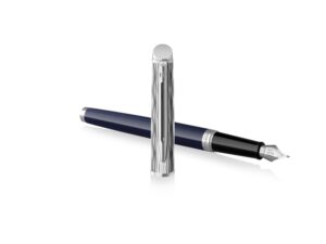 Перьевая ручка Waterman Hemisphere22 SE Deluxe Blue CT, перо: F, цвет: Blue, в подарочной упаковке — изображение 3