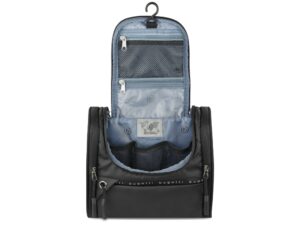 Несессер BUGATTI Blanc Delight, чёрный, нейлон RPET600D/тарпаулин/полиэстер, 24,5х12х22,5 см, 5 л — изображение 3