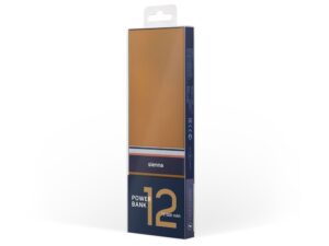 Внешний аккумулятор Rombica NEO ARIA WIRELESS SIENNA, коричневый — изображение 4