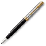Шариковая ручка Parker Sonnet Premium Refresh BLACK GT, стержень: M, цвет чернил: black , в подарочной упаковке
