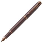 Перьевая ручка Parker IM Monochrome Brown, перо:F, цвет чернил: Black, в подарочной упаковке.