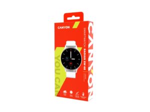 Смарт-часы Canyon SW-68  Badian, IP68, серебряный (Р) — изображение 4