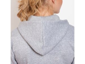 Толстовка на молнии Veleta, серый меланж — изображение 7