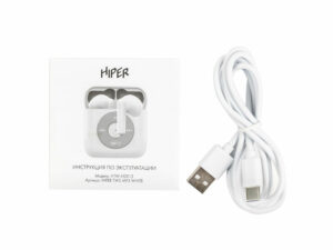 Беспроводные наушники HIPER TWS MP3 (HTW-HDX15), белый — изображение 8