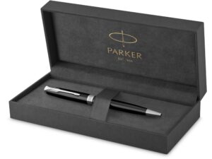 Ручка шариковая Parker Sonnet Core Black Lacquer CT, черный/серебристый — изображение 4