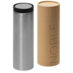 Вакуумная термокружка Noble с крышкой 360,Waterline, тубус, серебристый