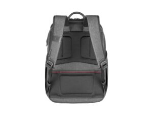 Рюкзак VICTORINOX Architecture Urban2 City Backpack 14'', серый, полиэстер / кожа, 30x19x42 см, 17 л — изображение 4