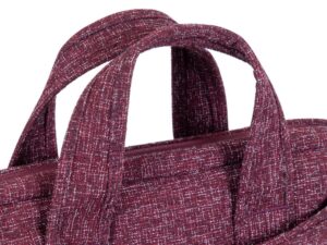 RIVACASE 7921 burgundy red сумка для ноутбука 14 — изображение 11