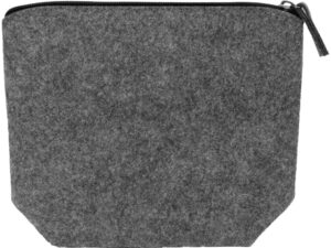 Косметичка Felt из RPET-фетра, серый — изображение 4