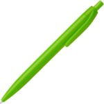 Ручка пластиковая шариковая STIX, синие чернила, зеленое яблоко