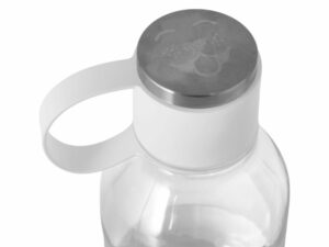 Бутылка для воды 2-в-1 Dog Bowl Bottle со съемной миской для питомцев, 1500 мл, белый с гравировкой — изображение 2