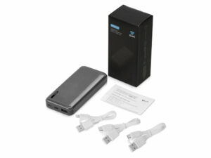 Внешний аккумулятор Evolt Mini-10, 10000 mAh, серый — изображение 3