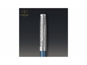 Шариковая ручка Parker Sonnet Premium Refresh BLUE CT, стержень: M, цвет чернил: black , в подарочной упаковке — изображение 6